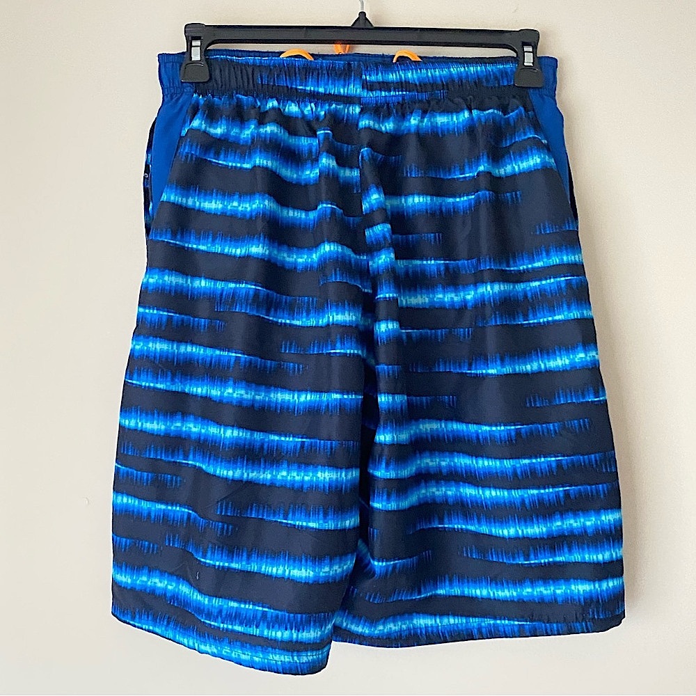 Nike Men's Drawstring Waist Blue Swim Board Shorts - L - New without Tags - Picture 2 of 8